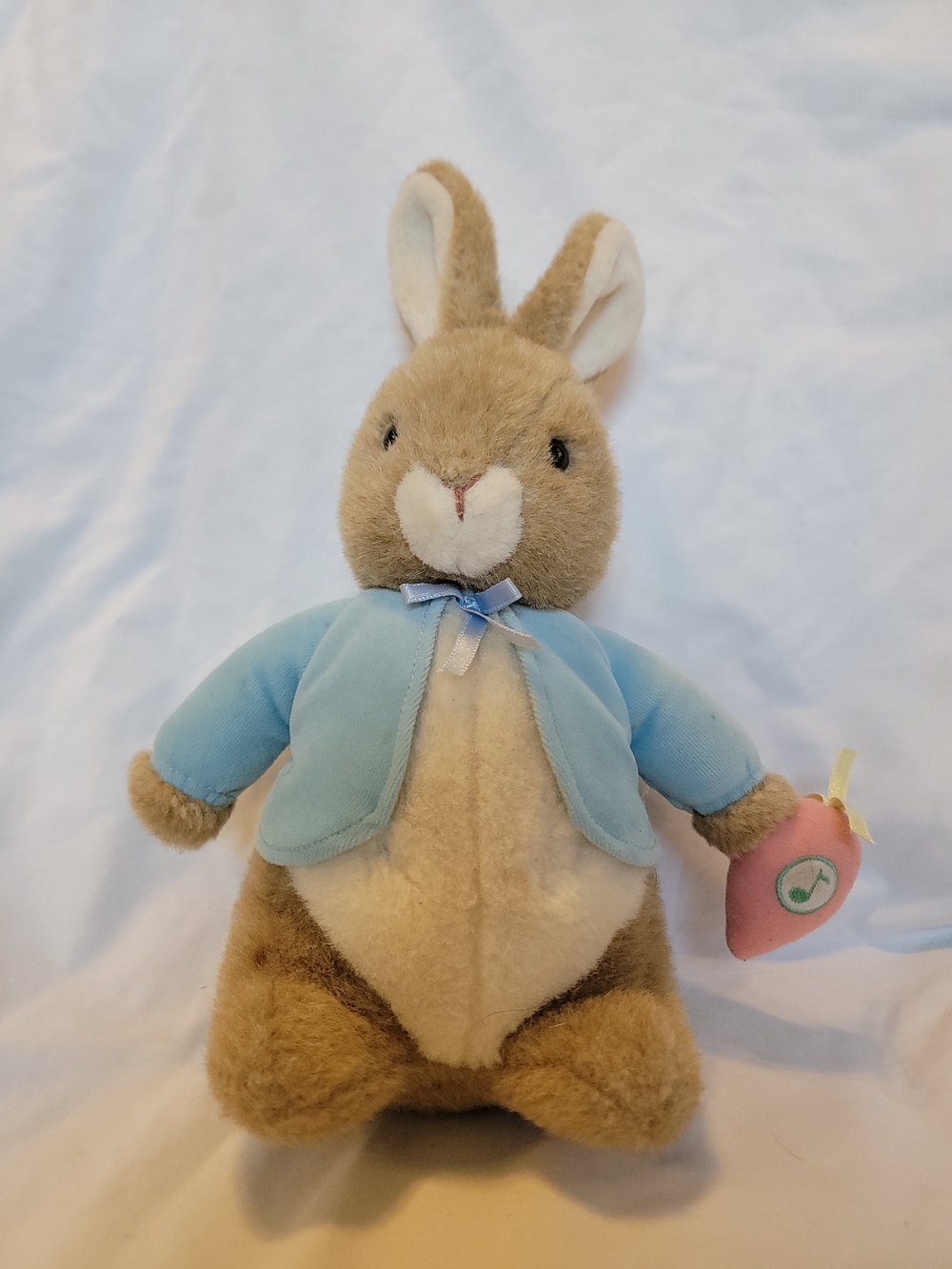 Peter Rabbit Bunny Easter Plush Beatrix Potter, Eden Toy Stuffed Animal No Music